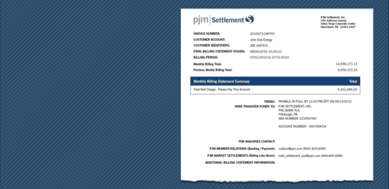 Tips and Tools — Monthly Billing Statement Example