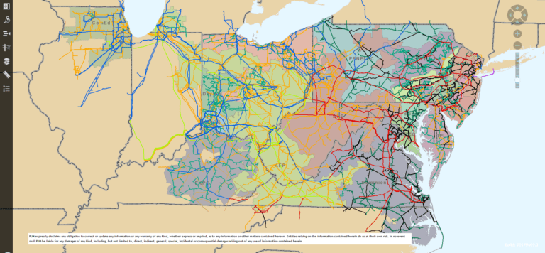 PJM Unveils Improved System Map