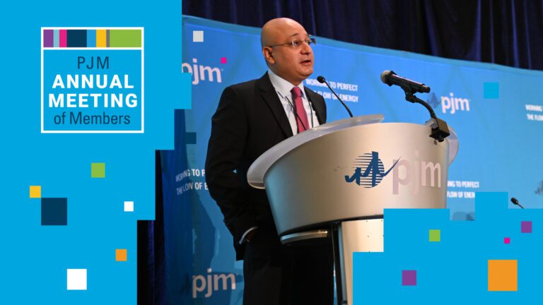 PJM President and CEO Manu speaks the 2022 Annual Meeting