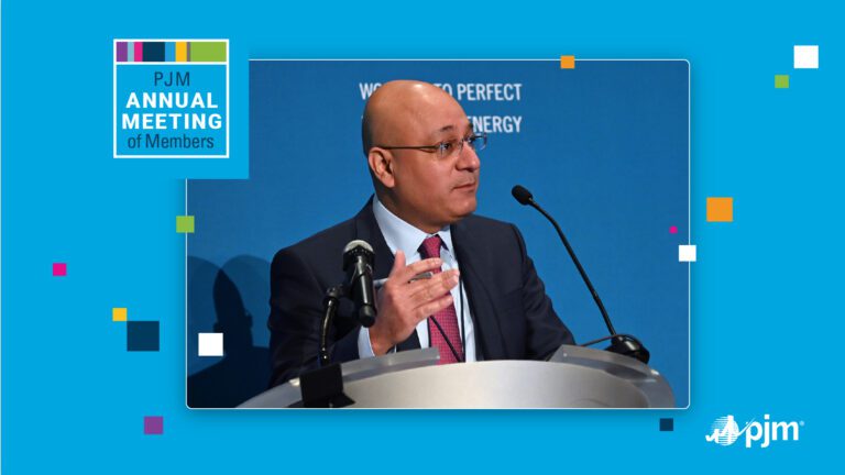 PJM President and CEO Manu Asthana